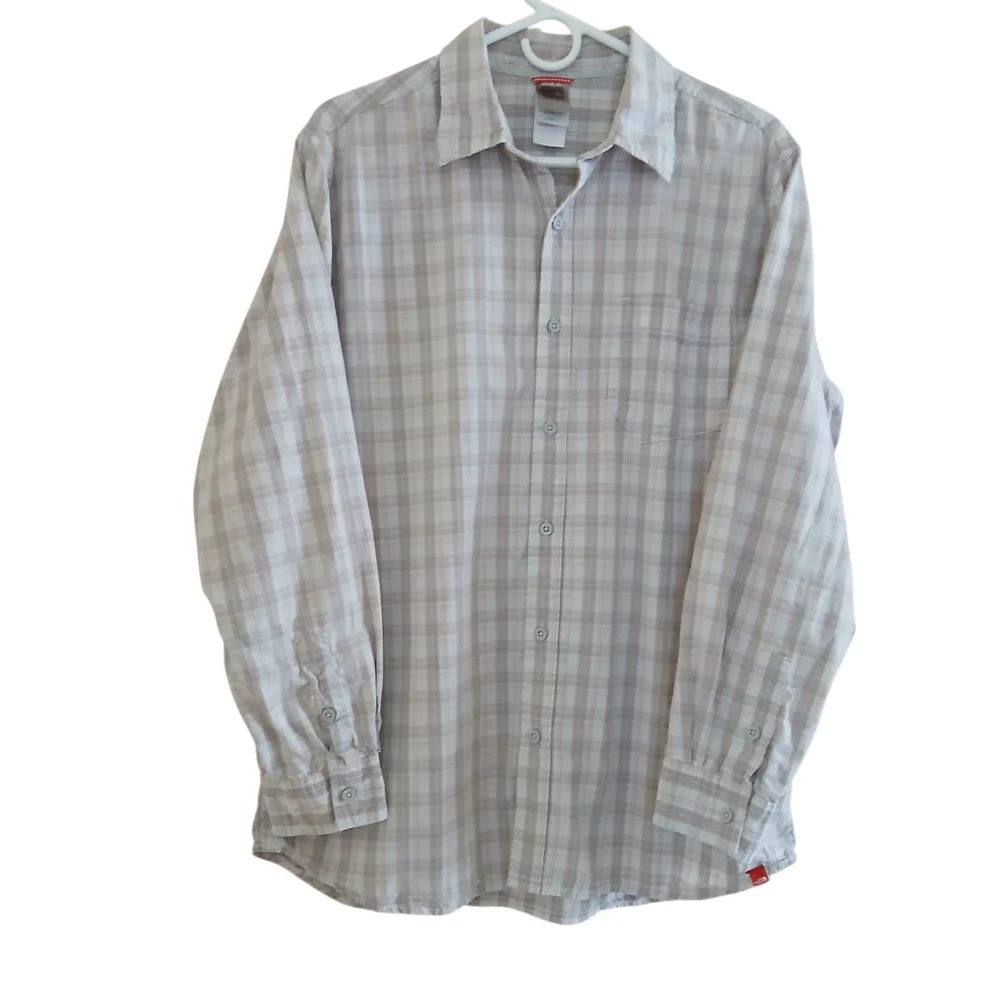 The North Face Casual Plaid Shirt L